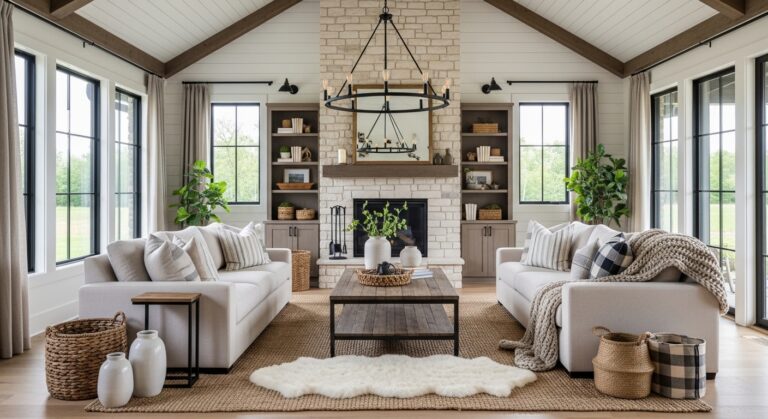 modern farmhouse interior design