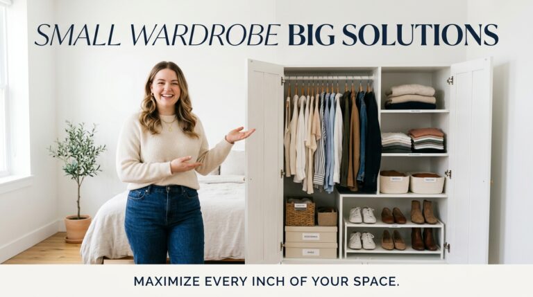 Smart Ways to Organize a Small Wardrobe