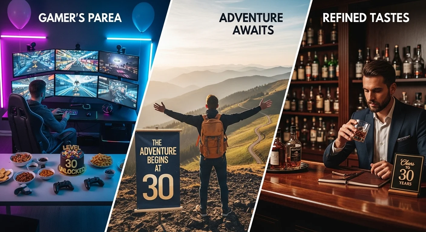 30th birthday ideas for men