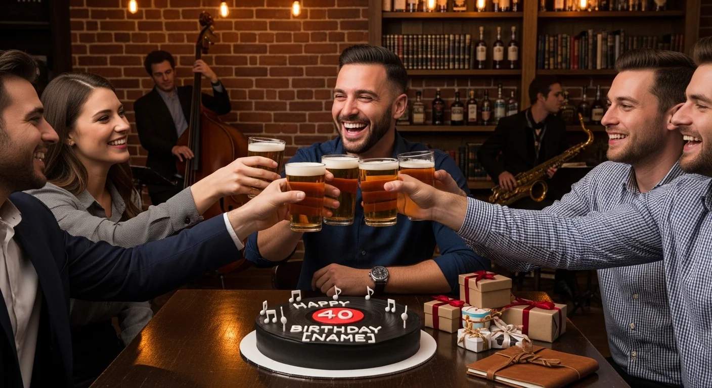 40th birthday ideas for men