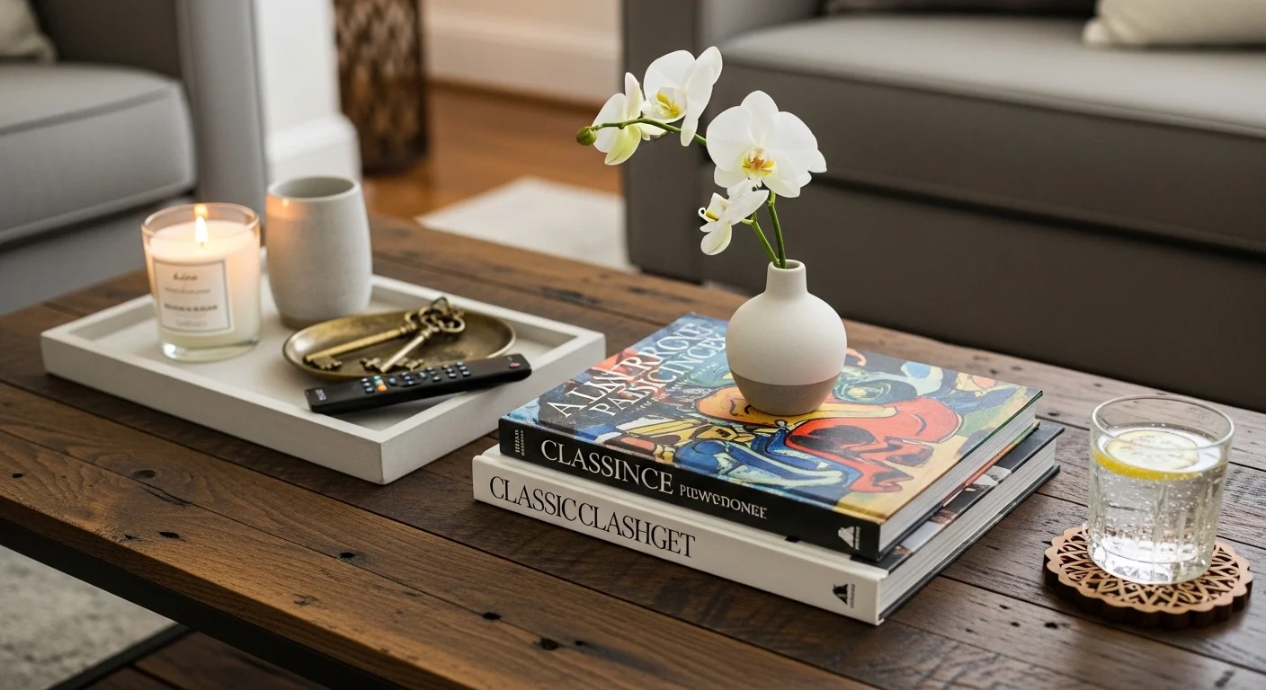 living room coffee table decor ideas