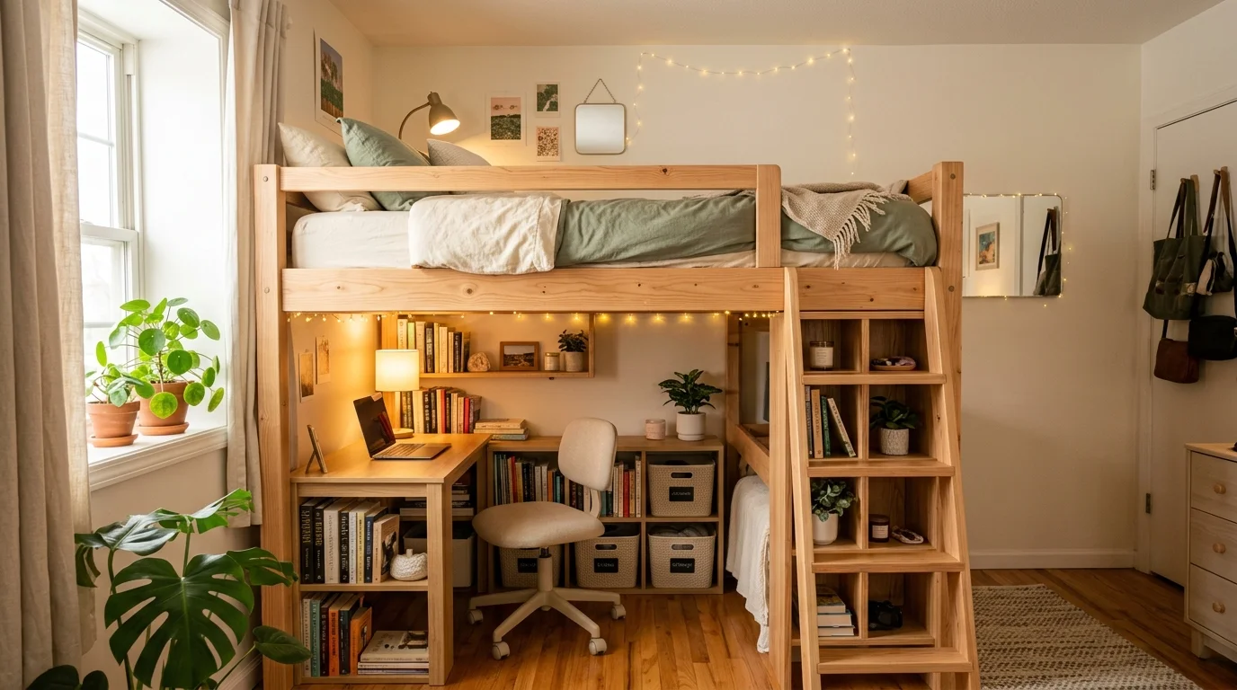 loft bed ideas for small rooms