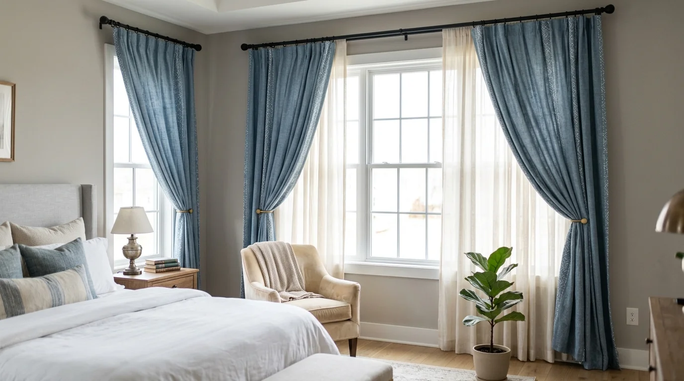 curtain ideas for bedroom
