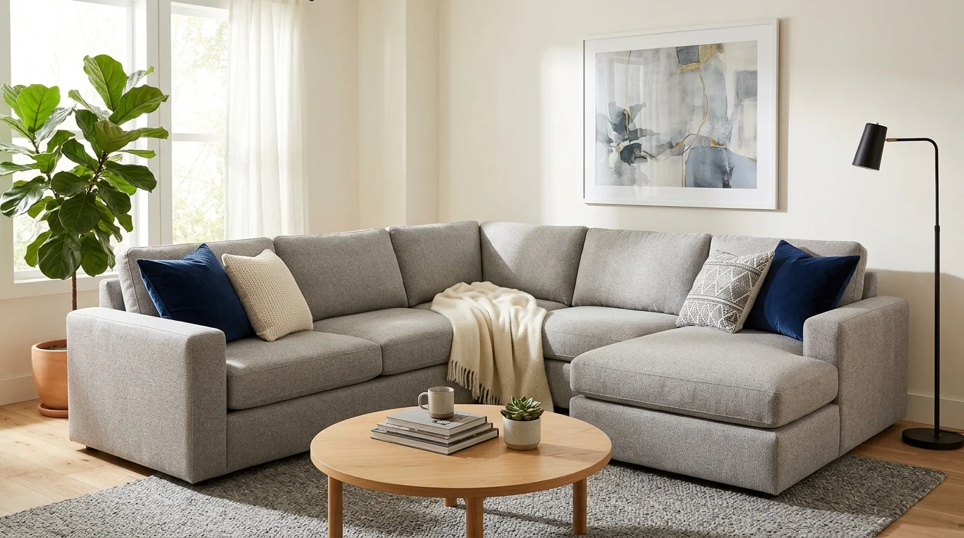 l shaped sofa
