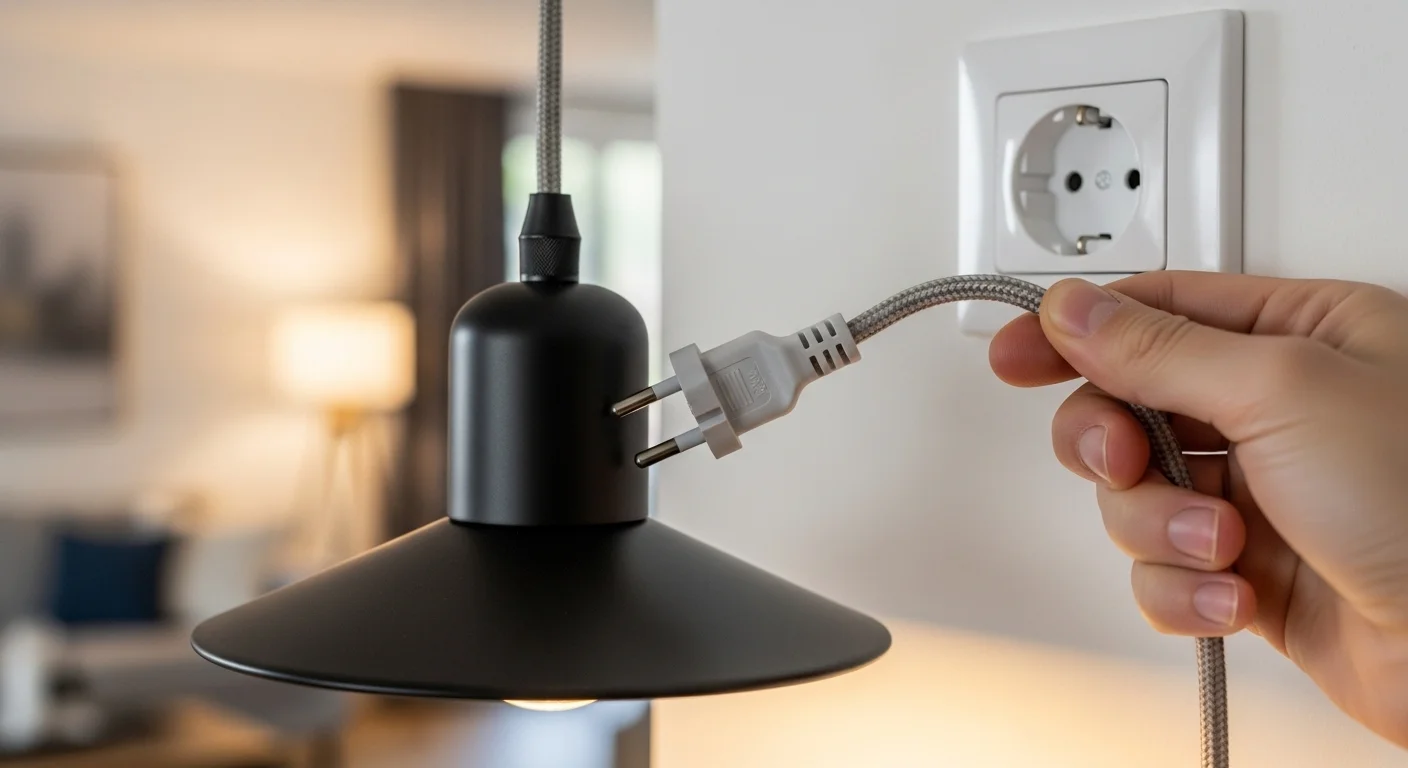 plug in pendant light