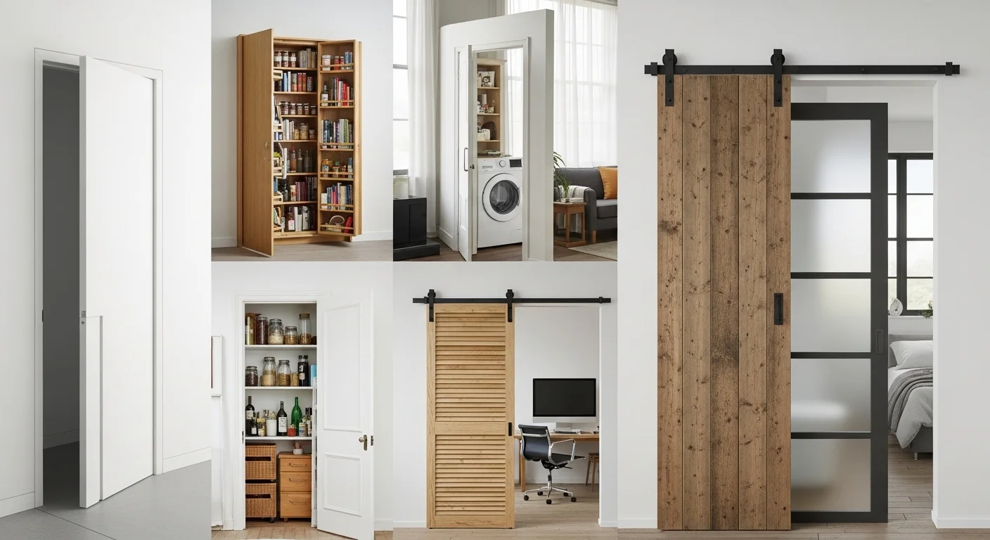 space saving door ideas