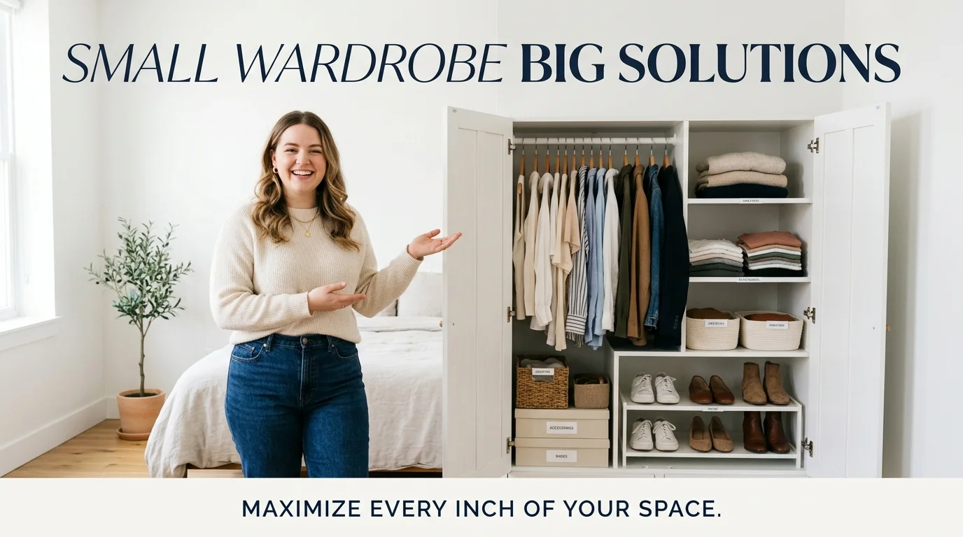 Smart Ways to Organize a Small Wardrobe