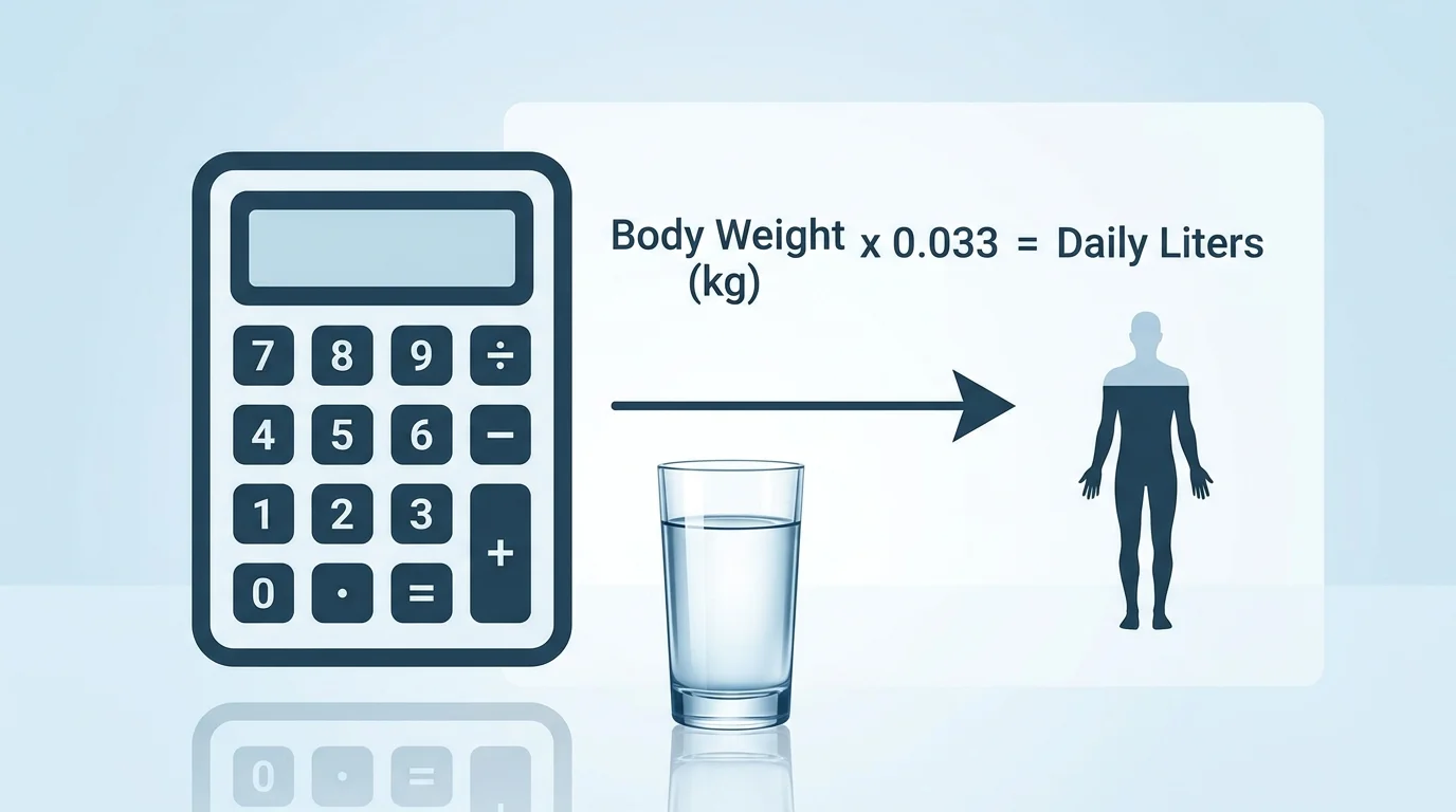 how to determine how much water to drink